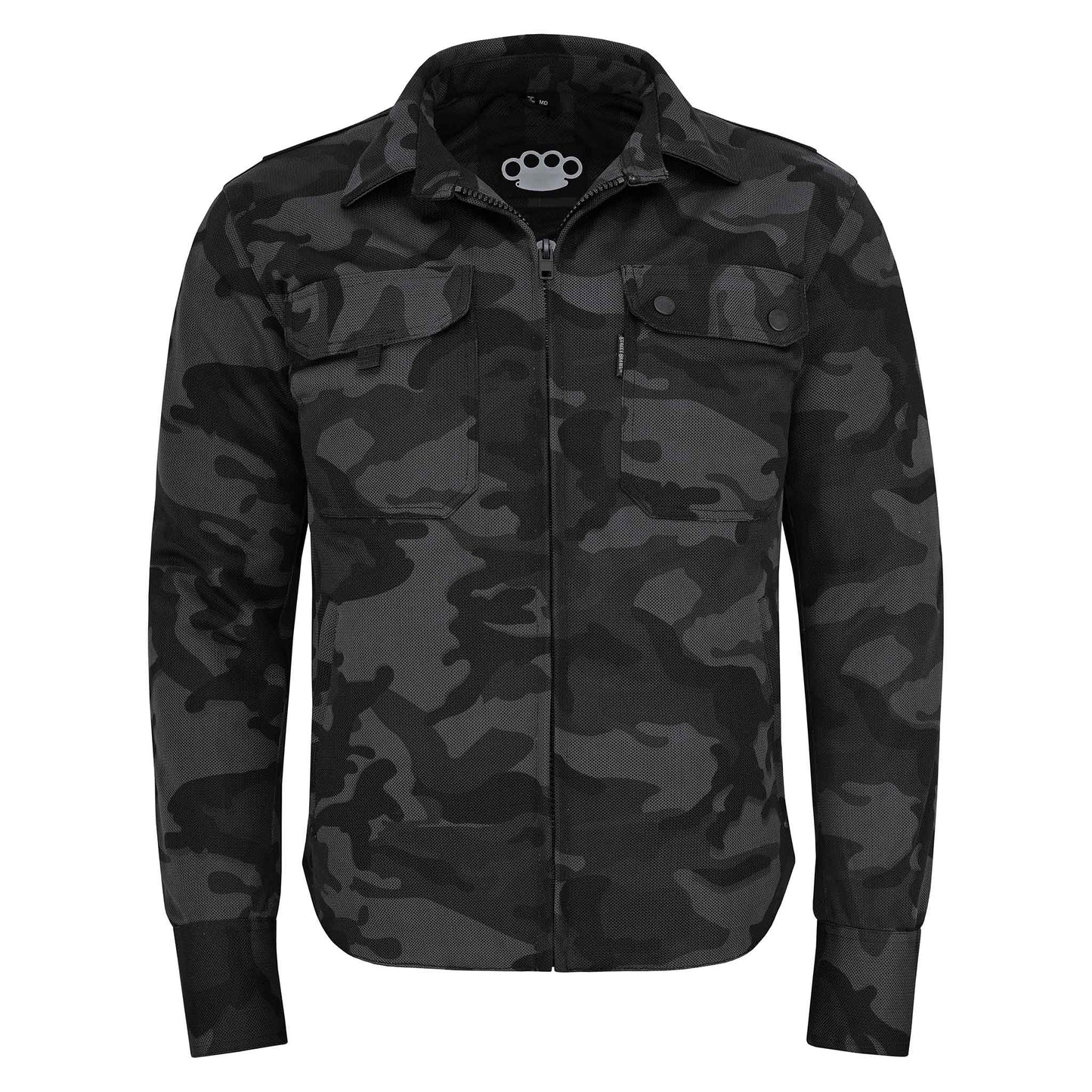 FlexGuard® Air Mesh Armored Riding Shirt Camo Edition